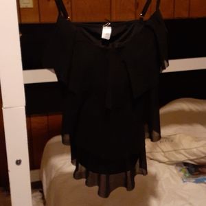 NWT Jacqueline Smith black lace bikini top